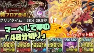 【機構城の絶対者】マーベルの可能性は無限大♾【パズドラ】