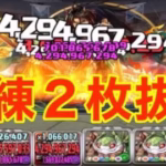 スターウォーズ獄練２枚抜き編成【パズドラ】