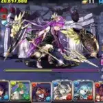 【パズドラ攻略】転生アテナNON降臨/神々の聖跡 確定ドロップ編成 セイナ×セイナ NON入り 2021.11.17