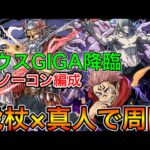 【神々の聖跡】虎杖真人でゼウスGIGA降臨周回！！【パズドラ実況】