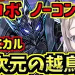 【多次元の越鳥】闇ロボ編成使ってノーコンする！ブラックバード！テクニカル！【パズドラ】