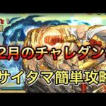 【パズドラ】2月のチャレンジダンジョン9をサイタマで簡単攻略