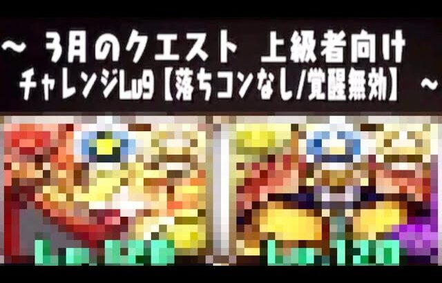 チャレ９がワンパンで終わるの草【パズドラ】