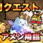 【パズドラ】キャプテンマーベルで上限解放たまドラゲット！5月クエスト【アメン降臨】元パズバト全国１位ノッチャが老眼に負けず頑張る動画 vol.961