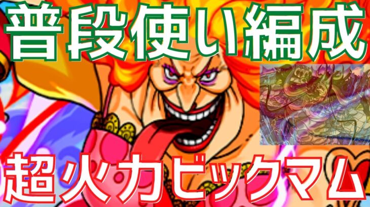 【パズドラ】160億が秒で出る！初心者向け解説込みのカイドウ入りビックマム普段使い編成紹介！【ワンピースコラボ】