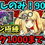 【90秒】ずらしのみ！両サレ極練！ランク1000まで一瞬！アポピス編成！代用・立ち回り解説！【パズドラ】