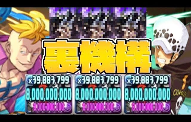 【破壊神】スキブと火力の暴力で裏機構城ぶっ壊れ！【パズドラ ワンピース】