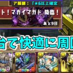 【誰でも組める周回編成】緊急クエスト！マガイマガド降臨をほぼ無課金キャラのみのデイトナ編成で3分台で周回しよう！【パズドラ】【モンハンコラボ】