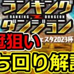 【東京eスポーツフェスタ2023杯】王冠狙い立ち回り解説！ランダン【パズドラ】