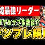 必ずおすすめサブが見つかる！ウルフデイトナのテンプレ編成＆おすすめサブ紹介！！【パズドラ実況】