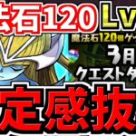 【未クリア必見】安定感抜群！魔法石120個！3月の月クエLv.15をホーリーエルフでクリアしよう！代用・立ち回り解説！【パズドラ】