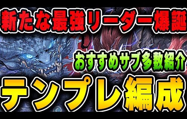 これからの環境で輝く最強リーダー！グランエルヴのテンプレ編成＆おすすめサブ紹介！！【パズドラ実況】