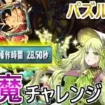 【指約30秒!!】クリスマスアルジェ×スパイダーマンで快適パズルで【悪魔】チャレンジを浄化してきたｗｗｗ【パズドラ/クリスマスイベント】