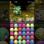 【パズドラ】無課金キャラだけでゴッドカノープス周回（スキル上げ3枚）