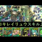 クロキレイリュウ1体スキル上げ【パズドラ】