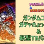 【パズドラ】ガンダムガチャを少し＆新型TBパを試運転したい