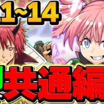 【代用多数】魔法石50個をゲット！自軍ミリム1体でLV11-LV14を共通編成攻略！【パズドラ】