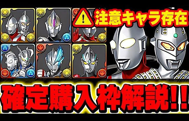 あのキャラが評価上昇するかも！？ウルトラマンイベントの確定購入枠解説！！【ウルトラマンイベント】【新千住攻略】【パズドラ実況】