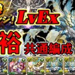 【パズドラ】灼熱チャレンジ LvEX！余裕攻略！共通編成！攻略【実況】