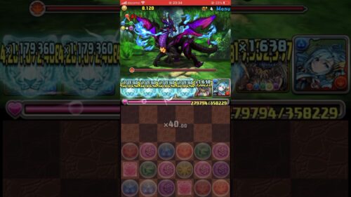 【パズドラ】パズドラＺ初級　1分以下でクリア！！ #shortsを上げてます