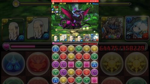 【パズドラ】パズドラＺ上級　ヘンリー編成で1分周回 #shortsを上げてます