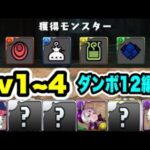 【ハンター作り】パズル無し全スキップ‼️ モンスターハンター 初級編Lv1~4 両ヴェロア周回編成・立ち回り紹介！！【モンスターハンターコラボ】【パズル&ドラゴンズ】