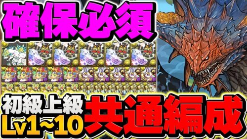 【やらないと損】ネロミェール共通編成でサンリオLV1-LV10を攻略！魔法石14個&激ウマ報酬ゲット！【パズドラ】