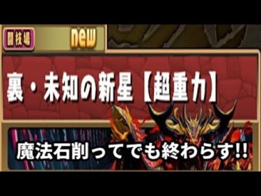 【パズドラ】魔法石削ってでも終わらす!!裏混沌の億兆龍