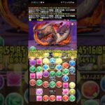 【パズドラ】 モンスターハンター重要調査クエスト 王域三公 壊滅級 キャプテン・マーベル x キャプテン・マーベル