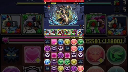 パズドラ　ラージャン降臨　超絶壊滅級　ガンホーコラボ