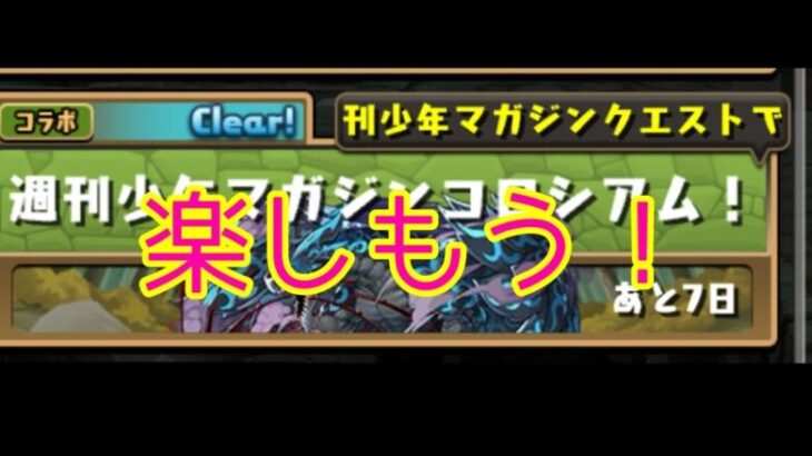 パズドラ配信　マガジンコラボやるよ［参加型］