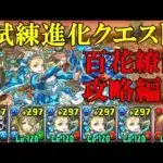 【試練進化クエスト】バレンタインノア編成で攻略！！【パズドラ】【極限降臨ラッシュ！／ 百花繚乱】