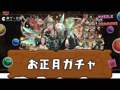 〈パズドラ番外編〉正月ガチャ引いたら前回同様の神引き過ぎたので晒します。〈アルバート〉