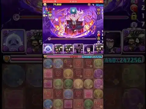 【パズドラ】ガンホーコラボ　ランマル降臨！クリア用共通編成　#shortsvideo #shortsを上げてます