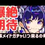 【パズドラ】開催時期は？絶対最強確定イベント「執事メイドガチャ」考察予想雑談！