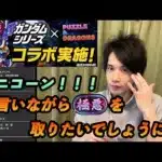 ガンダムコラボガチャ2でユニコーンガンダムを救いたい【無課金パズドラ】【しばいぬ丸#345】
