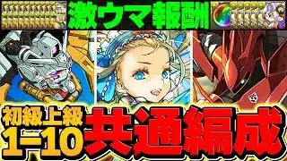 日向引きたい人必見！魔法石を今すぐ回収しよう！LV1-LV10共通編成！これ組めばOK【パズドラ】
