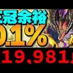 【これ組めばOK】固定配置×5回で0.1%21.9万点↑王冠確定ゲット！ 13周年記念杯【パズドラ】