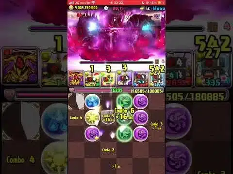 リーダーアメンで、新極悪チャレンジクリア！！！ #パズドラ #新極悪チャレンジ #新極悪 #暴乱の極悪生命体