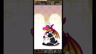 課金魔法石120個　12連ガチャ　執事とメイドとパズドラカフェガチャ