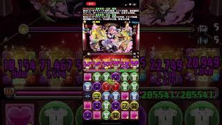 【パズドラ】執事・ゼウス＆メイド・ヘラ降臨 4分周回 日向×影山