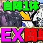 【4分】EXチャレンジをオメガモン×ハデドラで安定周回！マジで最強編成来ました！代用解説も！【パズドラ】