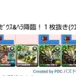 [パズドラ]執事・ゼウス＆メイド・ヘラ降臨！１枚抜きクエスト共通編成