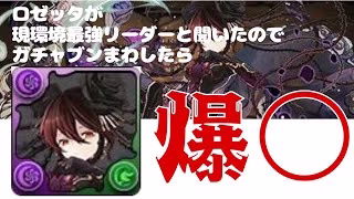 【パズドラ】ロゼッタが現環境最強リーダーらしいので、欲しくなってガチャブンまわしたら…( ｡ﾟДﾟ｡)
