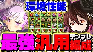 全ギミック&部位破壊対応！ロゼッタ最強テンプレ爆誕！1周12分で木星周回！これ組めればゲームクリア！【パズドラ】