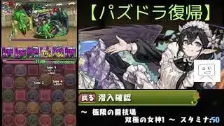 【パズドラ】メイドペルセポネで闘技場を攻略！闇属性パーティーでどこまで行ける？ 2年半ぶり復帰！メイドペルセポネで闘技場に挑戦！イデアルは必須？メイドペルセポネで闘技場攻略は可能か？2025年6月1日
