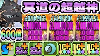 【パズドラ】冥道の超越神アヌビス！能力調整！一撃６００億！日向翔陽！双子座称号チャレンジ！