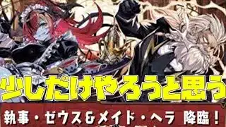【パズドラ】執事ゼウス＆メイドヘラ降臨を少しだけ周回します【スタジオロキ】