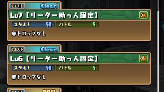 クエダン6.7リダフレ固定の攻略【パズドラ】