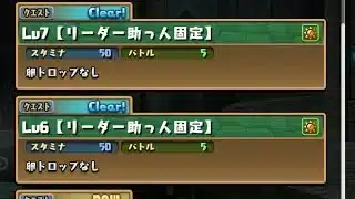クエダン6.7リダフレ固定の攻略【パズドラ】